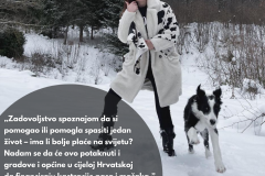 Kao i dosad, uvijek ću podupirati akcije koje izravno pomažu životinjama. Psi i mačke već su dugo u suživotu s nama, a njihova prekobrojnost i nekontrolirano razmnožavanje dovode do brojnih smrti koje možemo spriječiti. Projekt kastracija životinja na